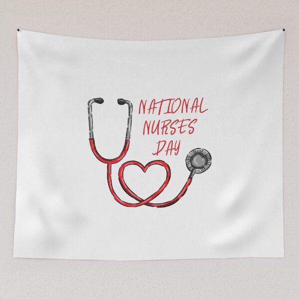 Item preview, Nurse t-shirt Nurses Day t-shirt gift "Medical stethoscope" designed and sold by flexify.