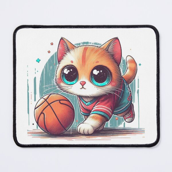 Item preview, Cat Basketball designed and sold by VANWANSHOP.