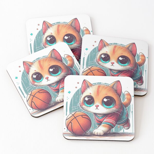 Item preview, Cat Basketball designed and sold by VANWANSHOP.