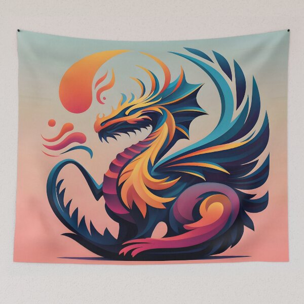 Item preview, Elegant Solar Beast: Dragon meets Sun designed and sold by DragonRealms.