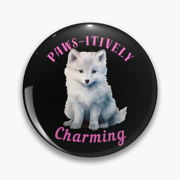 Item preview, Paws-Itively Charming. cool fox designed and sold by FoxVibes.