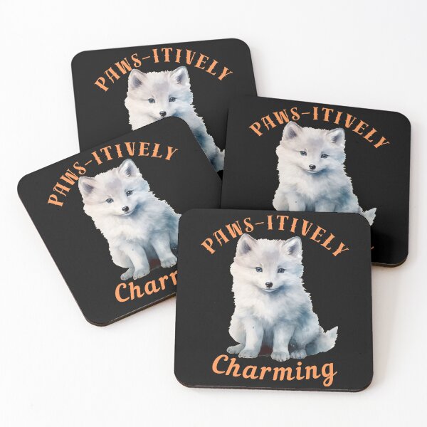 Item preview, Paws-Itively Charming. fox portrait designed and sold by FoxVibes.