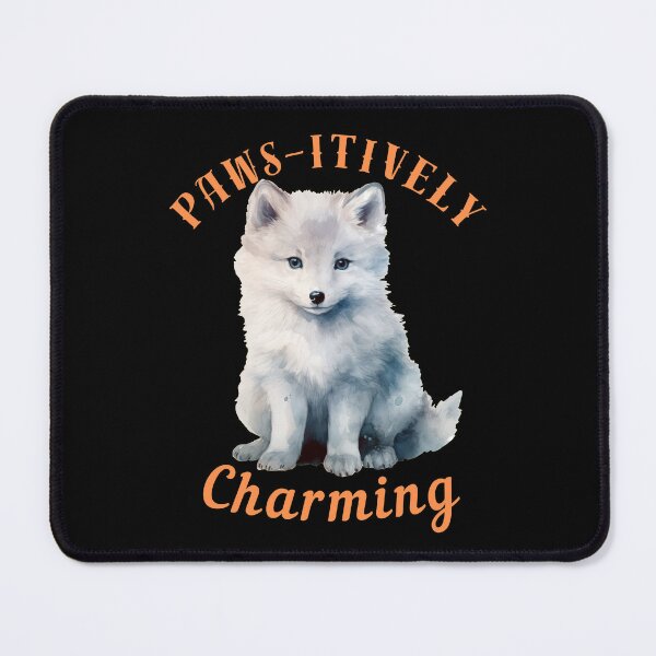 Item preview, Paws-Itively Charming. fox portrait designed and sold by FoxVibes.