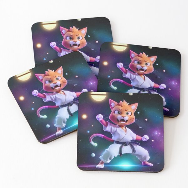 Item preview, Karate Space Kitty designed and sold by gracefullmess.
