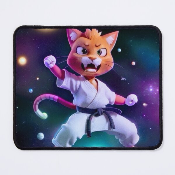 Item preview, Karate Space Kitty designed and sold by gracefullmess.