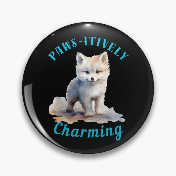 Item preview, Paws-Itively Charming. vintage fox designed and sold by FoxVibes.
