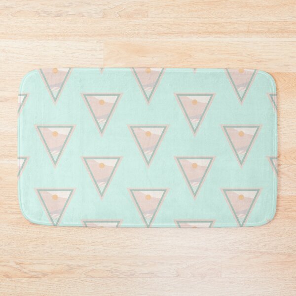 Item preview, LittleGnomad - Pastel Triangle Mountain Range Landscape Design #2 designed and sold by LittleGnomad.
