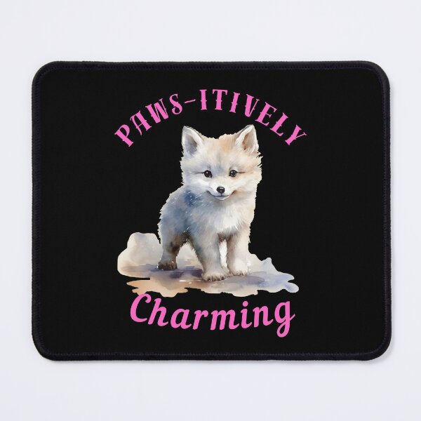 Item preview, Paws-Itively Charming. fox foxes designed and sold by FoxVibes.