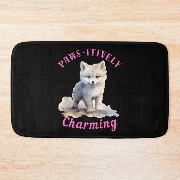 Item preview, Paws-Itively Charming. fox foxes designed and sold by FoxVibes.