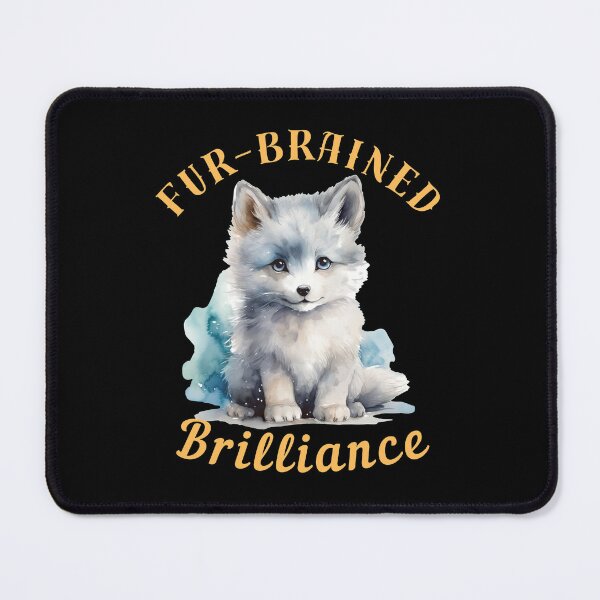 Item preview, Fur-Brained Brilliance. fox lover designed and sold by FoxVibes.