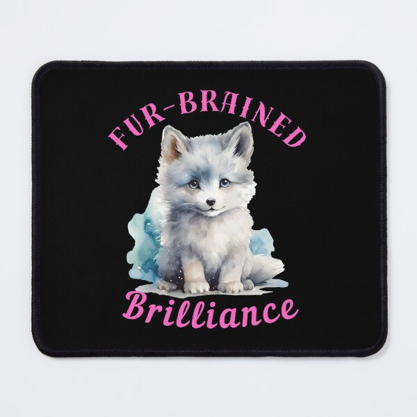 Item preview, Fur-Brained Brilliance. cool fox designed and sold by FoxVibes.