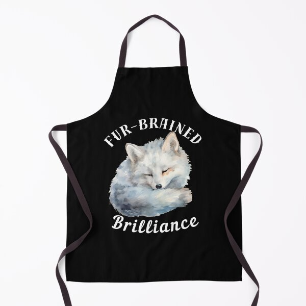 Item preview, Fur-Brained Brilliance. fox quote designed and sold by FoxVibes.