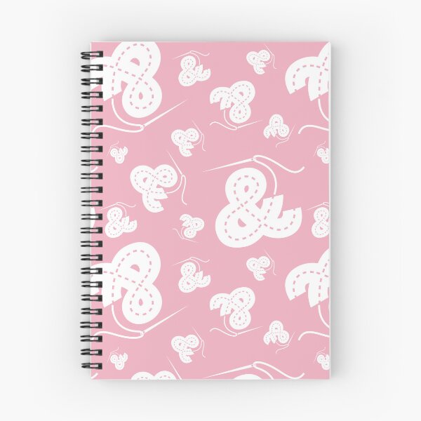 Item preview, Stitched Ampersand - Light Pink designed and sold by Bib & Tucker Sew-Op.