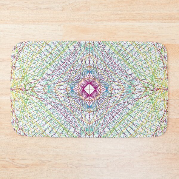 Item preview, Rectangular Pattern #4 Morph C [17478-RYGCBP-WB] designed and sold by LottMultimedia.