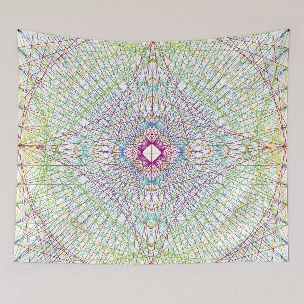 Item preview, Rectangular Pattern #4 Morph C [17478-RYGCBP-WB] designed and sold by LottMultimedia.