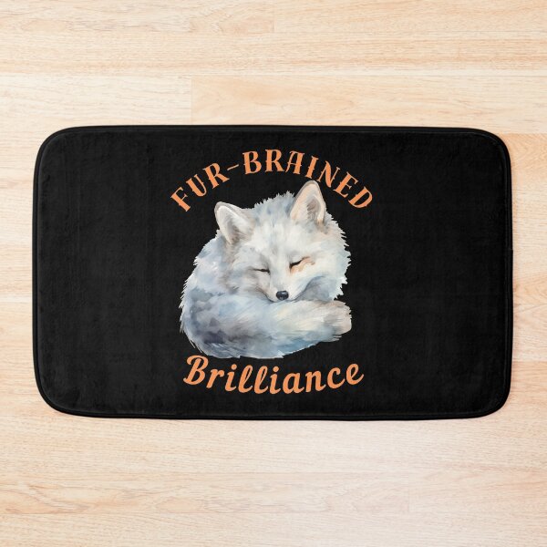 Item preview, Fur-Brained Brilliance. fox watercolor designed and sold by FoxVibes.