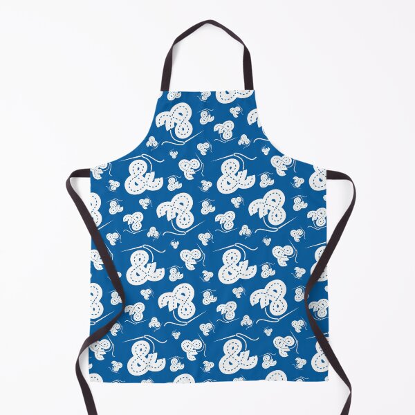 Item preview, Stitched Ampersand - Blue designed and sold by Bib & Tucker Sew-Op.
