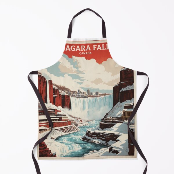 Item preview, Niagara Falls Canada Vintage Poster Tourism 2 designed and sold by TravelersGems.