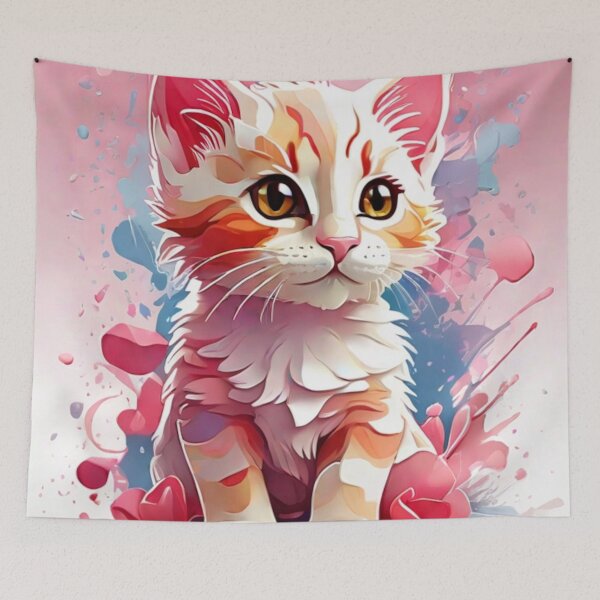 Artikelvorschau, 016 Cute Cat Illustration entworfen und verkauft von Alexis Art Collection.