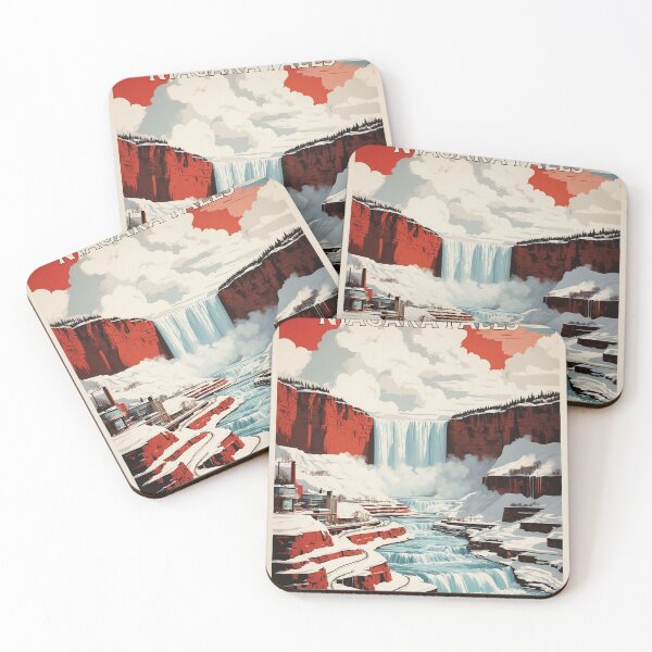 Item preview, Niagara Falls Canada Vintage Poster Tourism designed and sold by TravelersGems.