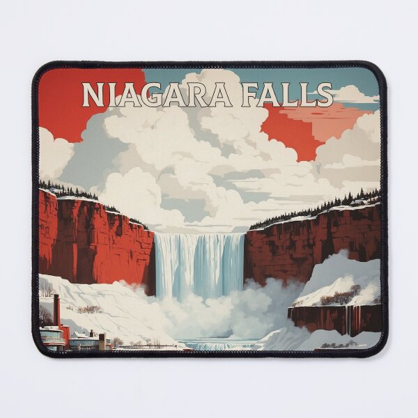 Item preview, Niagara Falls Canada Vintage Poster Tourism designed and sold by TravelersGems.
