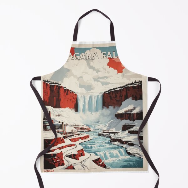 Item preview, Niagara Falls Canada Vintage Poster Tourism designed and sold by TravelersGems.