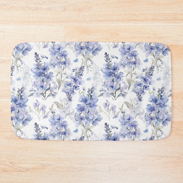 Item preview, Watercolor Delphinium Flowers designed and sold by Mikikul.