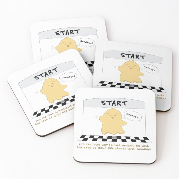 Item preview, Popo-Life starts with goodbye designed and sold by boobooadieu ..