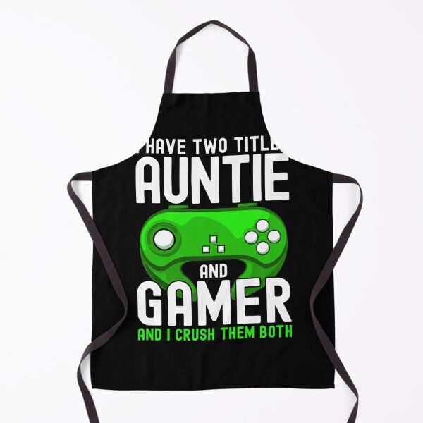 Item preview, I Have Two Titles Auntie And Gamer Funny Gaming Lover Aunt designed and sold by taaddison50.