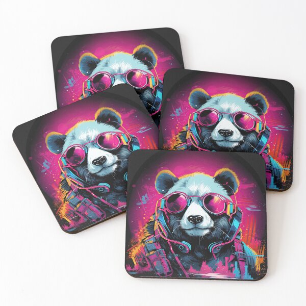 Item preview, Digital Dusk Panda designed and sold by Zoetic_Designz.
