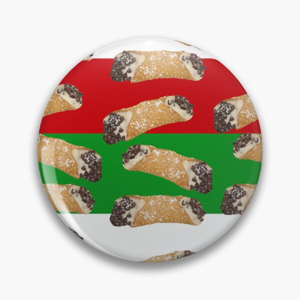 Item preview, Italian Pastry Dessert Cannoli Pattern designed and sold by HoorayDesigns.