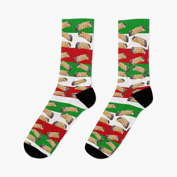 Item preview, Italian Pastry Dessert Cannoli Pattern designed and sold by HoorayDesigns.
