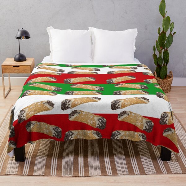 Item preview, Italian Pastry Dessert Cannoli Pattern designed and sold by HoorayDesigns.