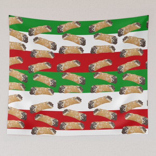 Item preview, Italian Pastry Dessert Cannoli Pattern designed and sold by HoorayDesigns.