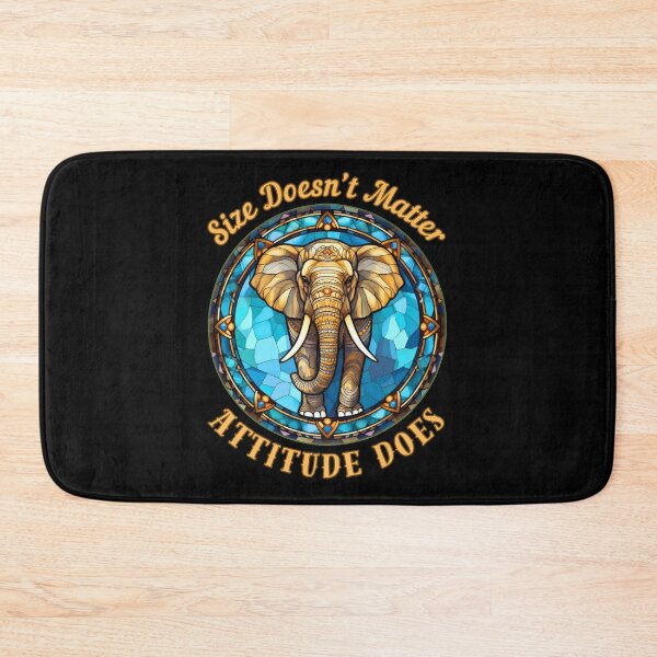 Item preview, Size Doesn’t Matter. Attitude Does. elephant lover designed and sold by ElephantVibes.