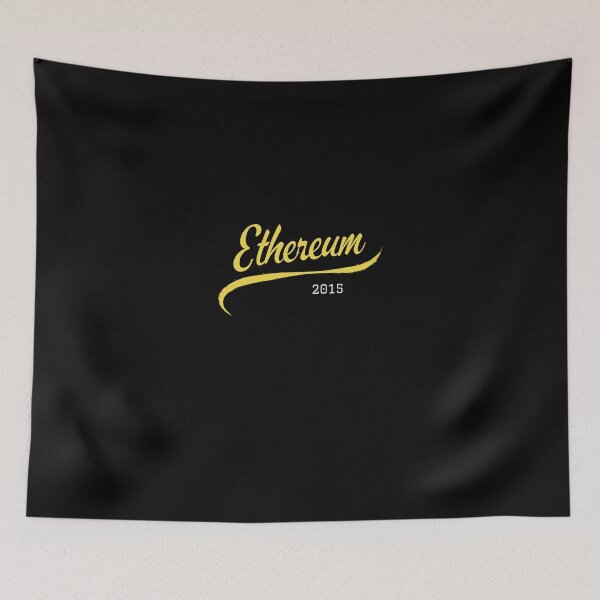 Item preview, Ethereum Cryptocurrency Blockchain Logo Founded in 2015 designed and sold by kylmllr101684.