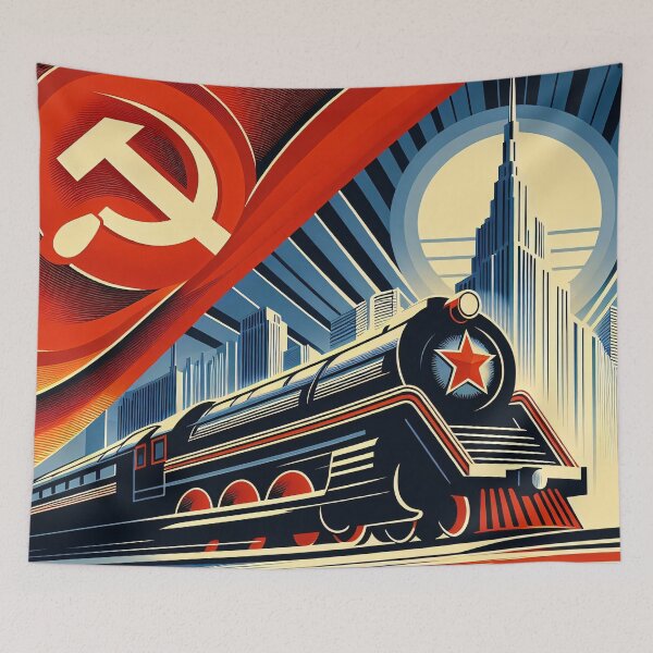 Item preview, Soviet Propaganda Poster designed and sold by ClassicRetroism.