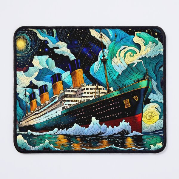 Item preview, Titanic - Under Aurora Borealis designed and sold by Bright-Moonrise.