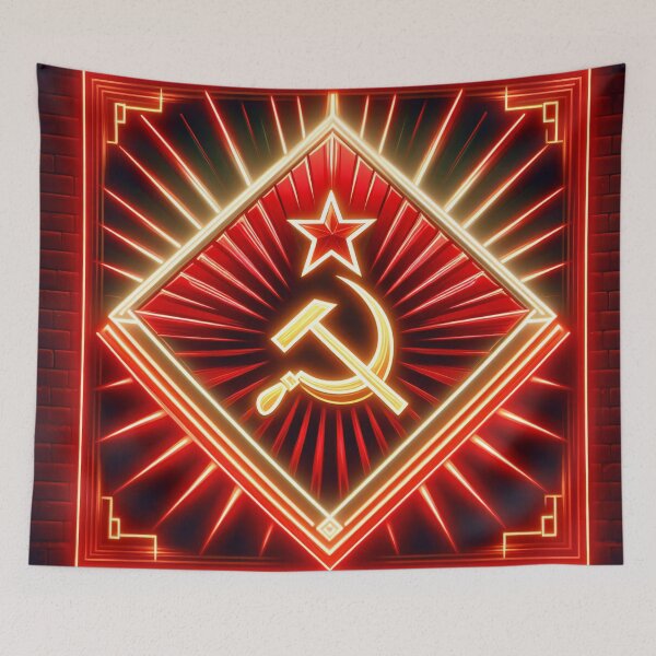 Item preview, Soviet Propaganda Poster designed and sold by ClassicRetroism.