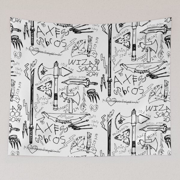 Item preview, Dylan's Notebook designed and sold by The Hollow Magpie.