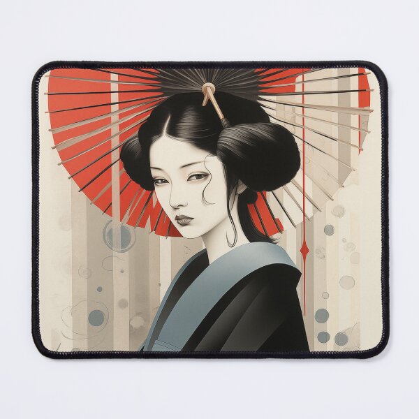 Item preview, Geisha Ukiyo-e Style designed and sold by KellerApparelCo.