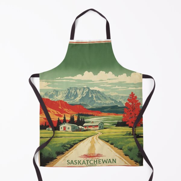 Item preview, Saskatchewan Canada Vintage Poster Tourism 3 designed and sold by TravelersGems.