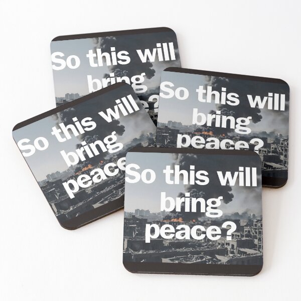 Item preview, So this will bring peace? designed and sold by Dan Farsaci.
