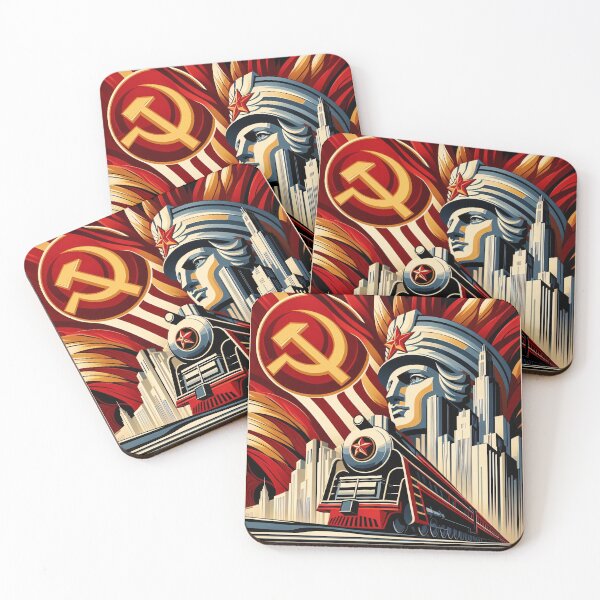 Item preview, Soviet Propaganda Poster designed and sold by ClassicRetroism.