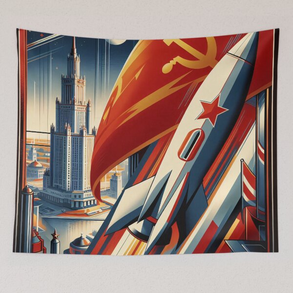 Item preview, Soviet Propaganda Poster designed and sold by ClassicRetroism.