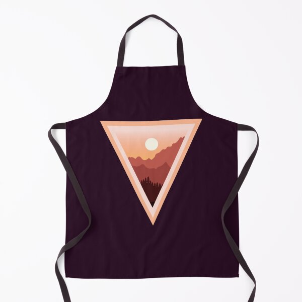 Item preview, LittleGnomad - Pastel Triangle Mountain Range Landscape Design #4 designed and sold by LittleGnomad.