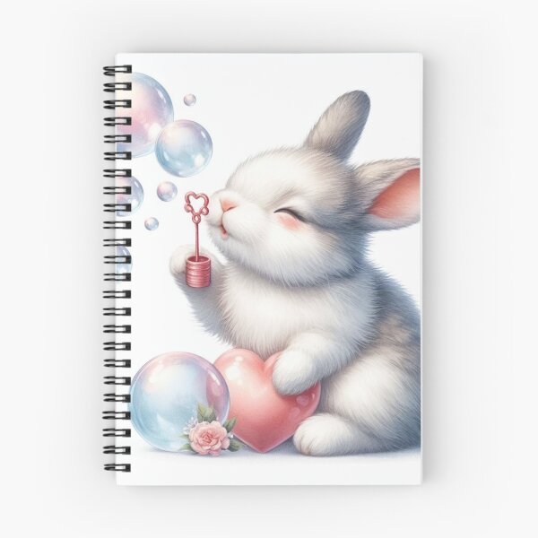 Item preview, Soap bubbles and rabbits. designed and sold by growing-mom.