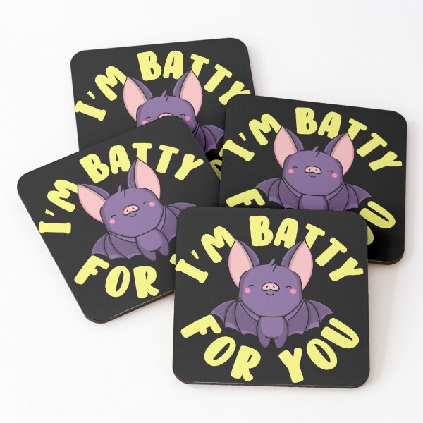 Item preview, I'm Batty For You - Funny Bat Pun designed and sold by TheAnimalZ00.