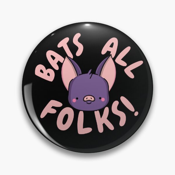 Item preview, Bats All Folks - Funny Bat Pun designed and sold by TheAnimalZ00.
