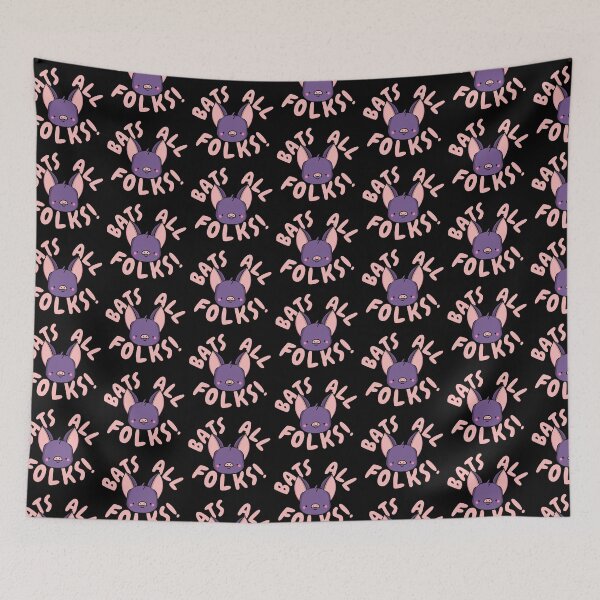 Item preview, Bats All Folks - Funny Bat Pun designed and sold by TheAnimalZ00.